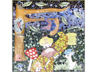 2010-2011  'Alice' Mosaic Mural